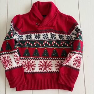 The Children's Place Red Holiday Sweater